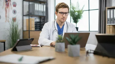 Telehealth consultation with a licensed practitioner